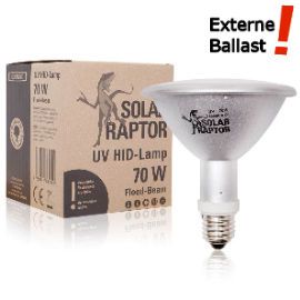 Solar Raptor UVB HID Spot Lamp 70 Watt - Terramania.nl