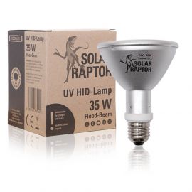 Solar Raptor UVB HID Flood Lamp 35 Watt - Terramania.nl