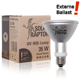 Solar Raptor UVB HID Flood Lamp 35 Watt - Terramania.nl
