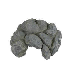 Reptile Rock Cave Large, Antraciet