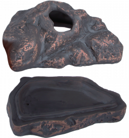 Deco Shelter Brown Small