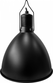 Repto Dome E27 Fitting 14 cm Zwart - 8715897353413, R2300015