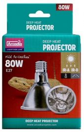 Infrarood lamp kopen? - Arcadia Deep Heat Projector 80 Watt | RARHP80 | 5060127655458
