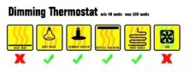 Terrarium Thermostaat kopen? HabiStat Dimming Thermostat, High Range, Black | HTDBHRX | 5027407011403