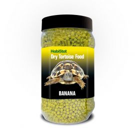 Droogvoer voor landschildpadden kopen? HabiStat Dry Tortoise Food, Banana 400g | HSTFB400 | 5027407014374