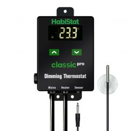 HabiStat Classic Pro Dimming Thermostat Black – 450 W, 5027407017887, HTCPDX, R3300035