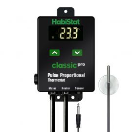 HabiStat Classic Pro Pulse Proportional Thermostat, Black, 450 Watt, 5027407017900, HTCPP, R3300045