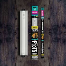 Pro T5 UVB Kit ShadeDweller Arboreal 2.4% 8W - Voor boombewonende en klimmende soorten reptielen | RARTP8SAX | 5060127656981