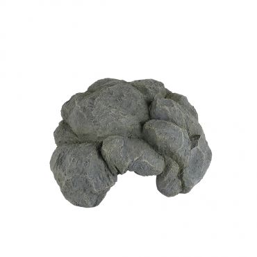 Reptile Rock Cave Small, Antraciet