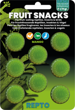 Fruit Snack Mango, 8 stuks