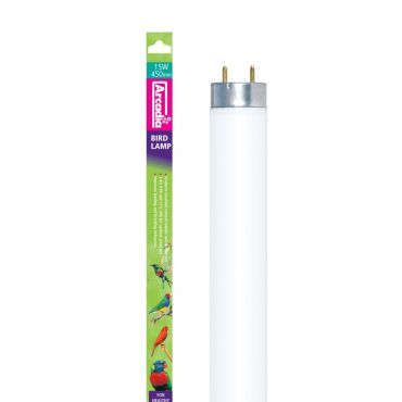 Vogellampen met UVB & daglicht kopen? Arcadia Vogellamp T8 UV lamp [45 cm / 15 Watt] | CFB15 | 830857000522