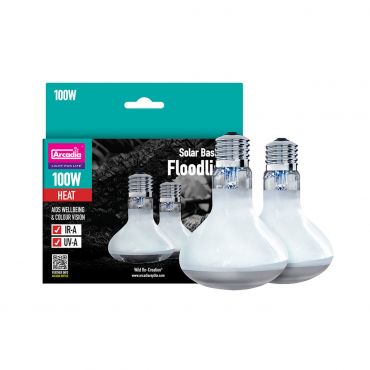 Basking Solar Spot lamp 100 Watt, Twin pack