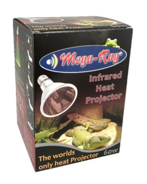 Infrarood straler voor het terrarium kopen? Mega-Ray, Infrared Heat Projector 60W | 150060 | 4050644102550