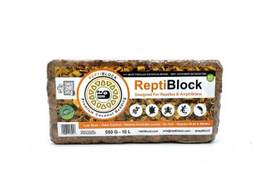 ReptiBlock Husk beddking 550 gram, kokosbedding | RG1017 | 5419980161017