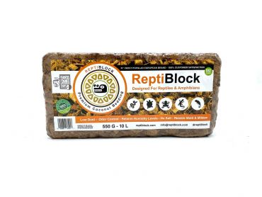 ReptiBlock Husk beddking 550 gram, kokosbedding | RG1017 | 5419980161017