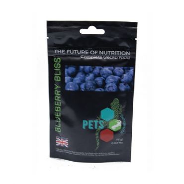 Pets2Wholesale Gecko Diet Blueberry Bliss (60g), 0796167648307, GDBLUE60