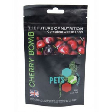 Pets2Wholesale , Gecko Diet, Cherry Bomb (60g), 0796167648321, GDCHER60