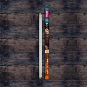 UV TL-lamp kopen voor het terrarium? Arcadia D3 12% Desert D3 reptile lamp (T8) - 38 Cm / 14 Watt | RFD3P14 | 844046005045