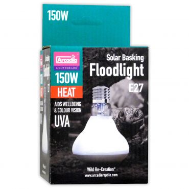 Hotspot voor het terrarium kopen? Arcadia - Basking Solar Flood Lamp - 150 Watt | RSBF150 | 844046012036
