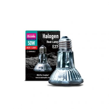 Warmtelamp nodig? Arcadia Halogen Basking Spot (E27) 50 Watt kopen? | RSHA50E27 | 844046003836