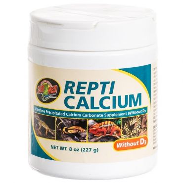 Zoo Med - Repti Calcium With-out D3 - 226 gram | A33-8E | 097612133080